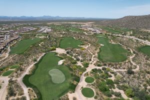 Dove Mountain (Saguaro) 9th Back Aerial